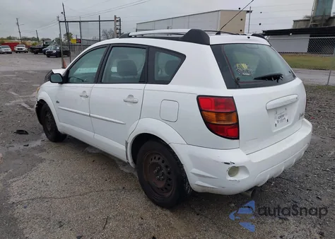 2004 Pontiac Vibe из США, поврежденный, VIN 5Y2SL62874Z468606